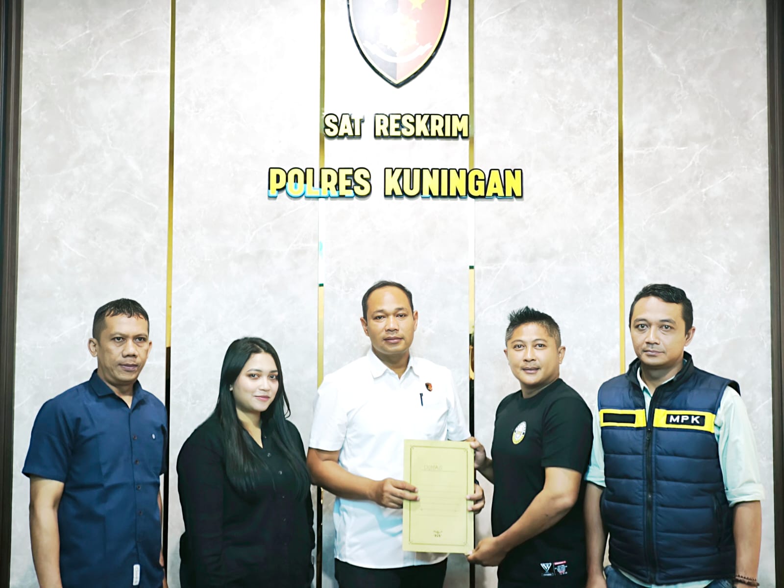 Ismah dari PA GMNI, Nurdin dari GASAK, Yusup dan Yudi dari MPK,(Foto :Ist/Ubai)