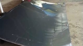 Atap PKL Lepas Diterjang Angin Kencang, Senin (16/02), (foto: Ist/Vox)