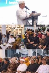 Acara Refleksi 1 tahun Dian-Tuti di pendopo kabupaten kuningan(foto.dok.ist/ubai).