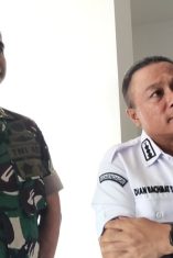 Bupati Kuningan dan dandim 0615/ Kuningan Saat Wawancara Selsai Kegiatan Rakor (foto.dok.ist/ubai).