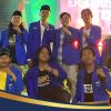 PC PMII Kuningan berfoto dengan Manarul ex Sekum PC PMII Kuningan periode sebelumnya yang kini dilantik menjadi Wakil Ketua Bidang Siber dan Pengelolaan Opini Publik PKC PMII Jabar, (foto: Ist)