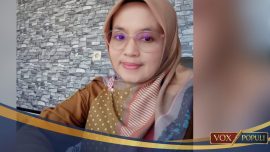 Kepala Desa Cibinuang, Nani Suryani (foto: KuninganKab)