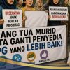 Ilustrasi penolakan SPPG di Sekolah oleh orang tua murid, (foto: AI)